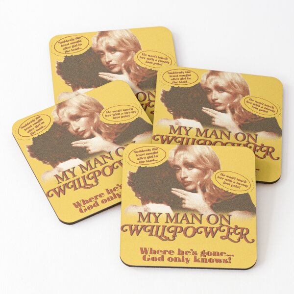 Item preview, my man on willpower sabrina inspired yellow graphic design print designed and sold by dandelionzone.