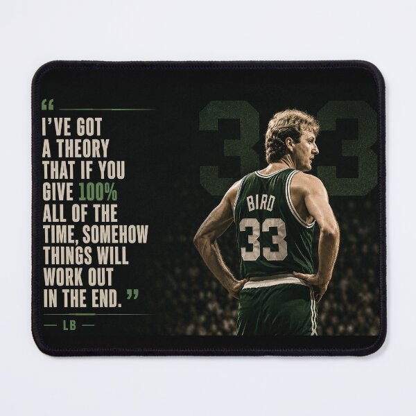 Item preview, I've got a theory - Larry Bird quote designed and sold by SayWhaaaat?.