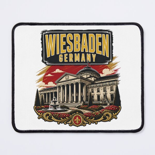 Item preview, Wiesbaden Germany Vintage Travel Tourism designed and sold by TravelersGems.