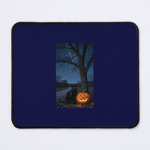 Item preview, Black Cat With Pumpkin 1 designed and sold by WizardsCove.
