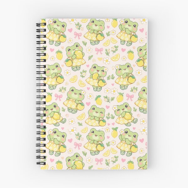 Item preview, Kawaii Frog Lemon Flower Dress Pattern designed and sold by Soft Berry Studio.