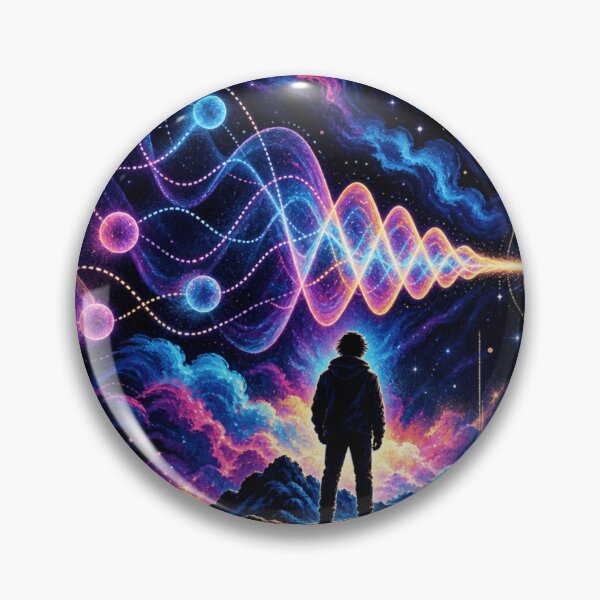 Item preview, We Change What We Measure Quantum Physics Space Art    designed and sold by AstroPal28.