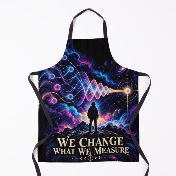 Item preview, We Change What We Measure Quantum Physics Space Art    designed and sold by AstroPal28.