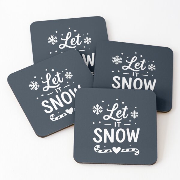 Item preview, Let It Snow – Festive Holiday Art designed and sold by Tklezardesigns.