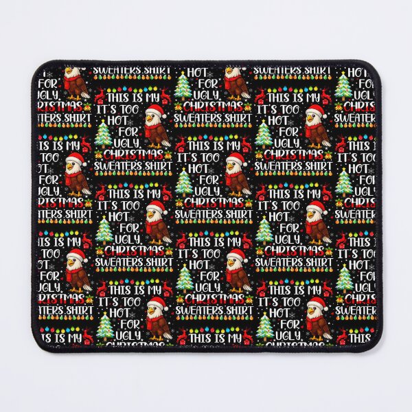 Item preview, It'S Too Hot Ugly Christmas Sweaters Eagle Bird Xmas Girls designed and sold by OddityVault.