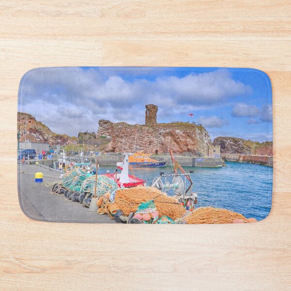 Item preview, Dunbar Harbour Fishing Nets Scene designed and sold by Violaman.
