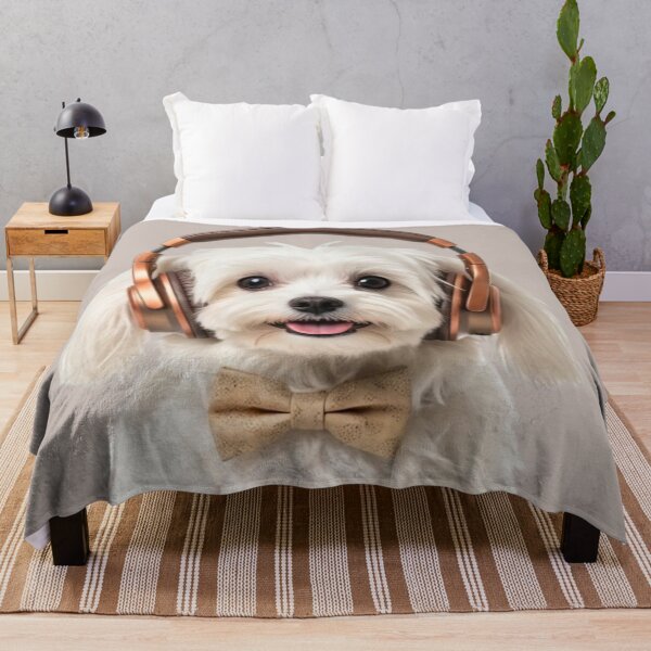 Item preview, Dapper Maltese Dog Close Up Portrait designed and sold by Sulco Design.