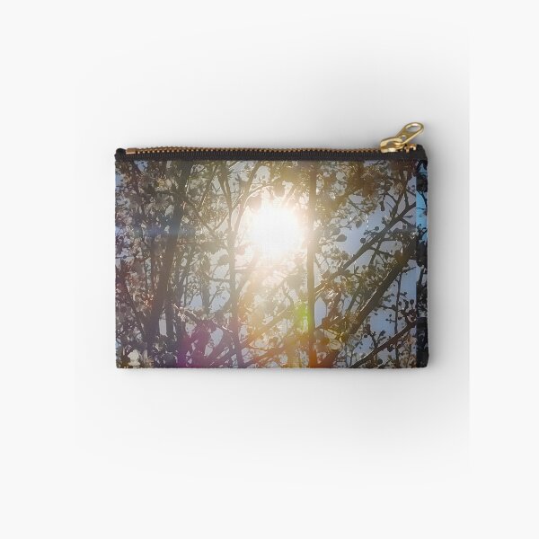 Item preview, Cherry Blossom Sunburst Canvas Print | Spring Cherry Tree Wall Art | Sun Flare Nature Photography Poster | Blooming Tree Fine Art designed and sold by SergioMiklos.