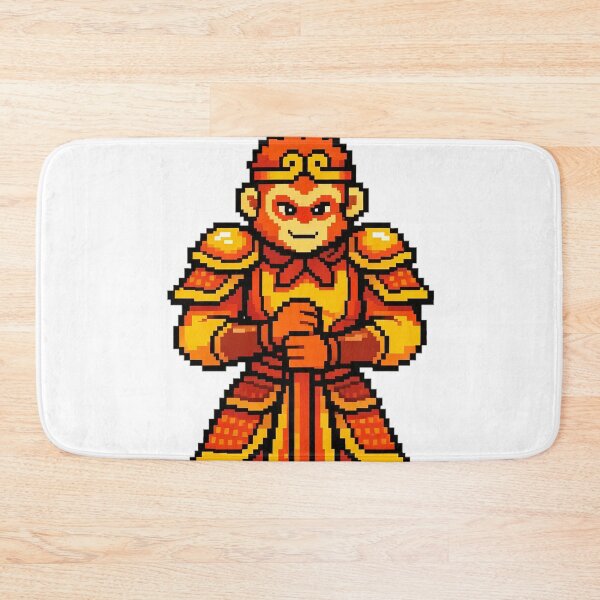 Aperçu de l'œuvre Pixel Art Sun Wukong Guarding Stance créée et vendue par DigArtis.