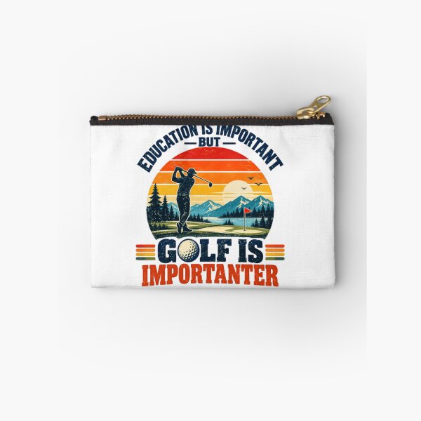 Item preview, Education Is Important But Golf Is Importanter Funny Golf Golfer Humor Enthusiast designed and sold by HumansStuck12.