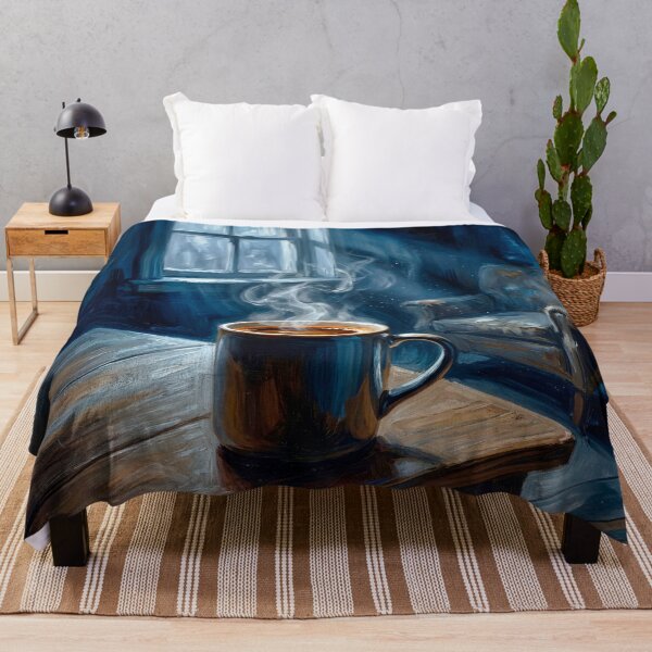 Item preview, Midnight Coffee – Cozy Night Coffee Artwork designed and sold by Marcu Ioachim.