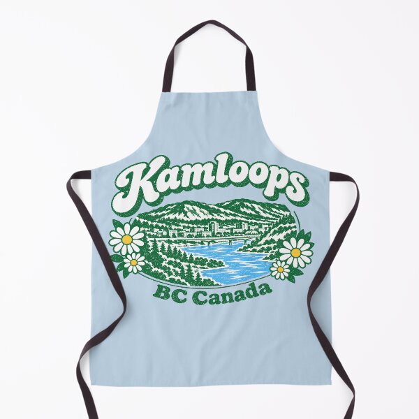 Item preview, Kamloops BC Canada Retro Pretty City designed and sold by HowToCanadian.