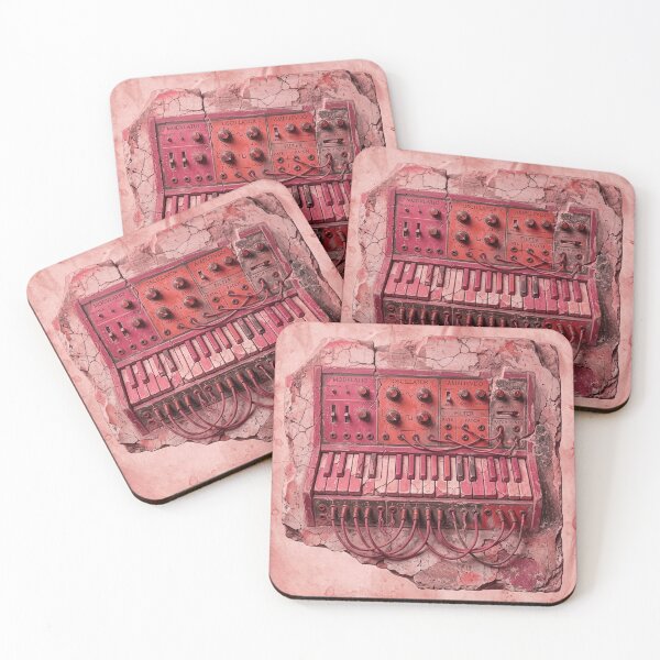 Item preview, Pompeii Synthesizer Crimson Red - Ancient Roman Wall Art designed and sold by codex antique.