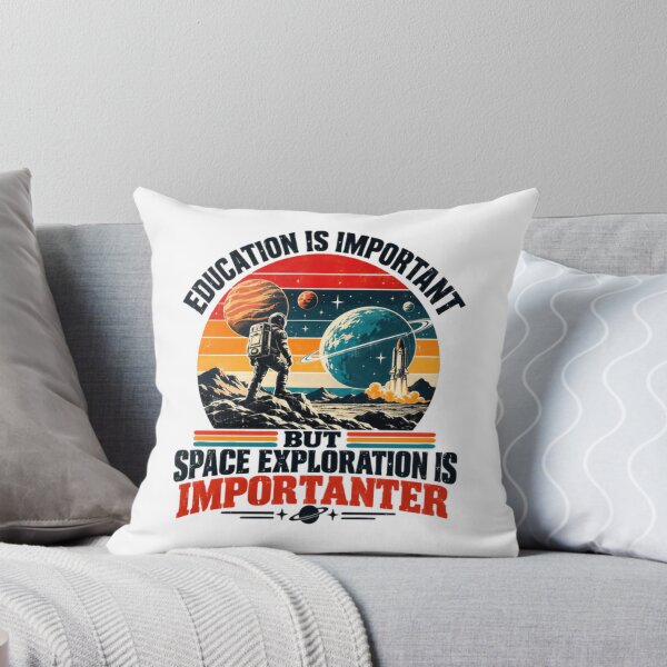 Item preview, Education Is Important But Space Exploration Is Importanter Astronaut Science Universe designed and sold by HumansStuck12.