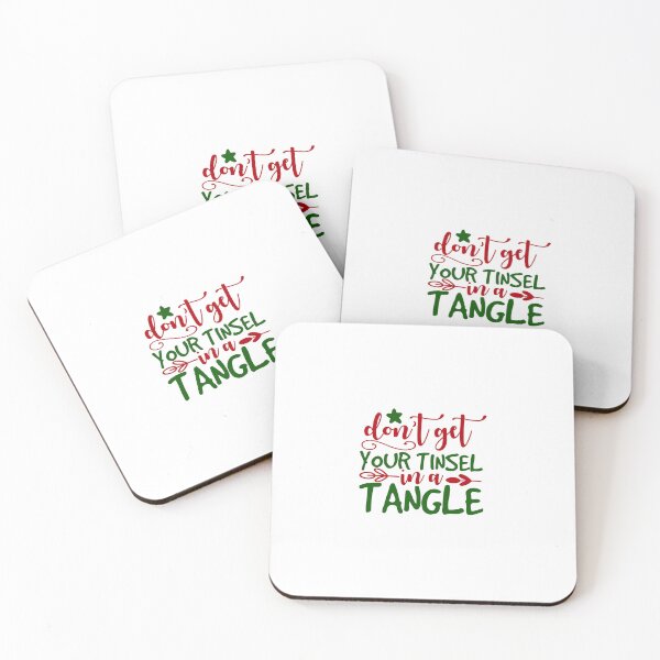 Item preview, Don’t Get Your Tinsel in a Tangle Funny Christmas Design designed and sold by FuzionRaptor.