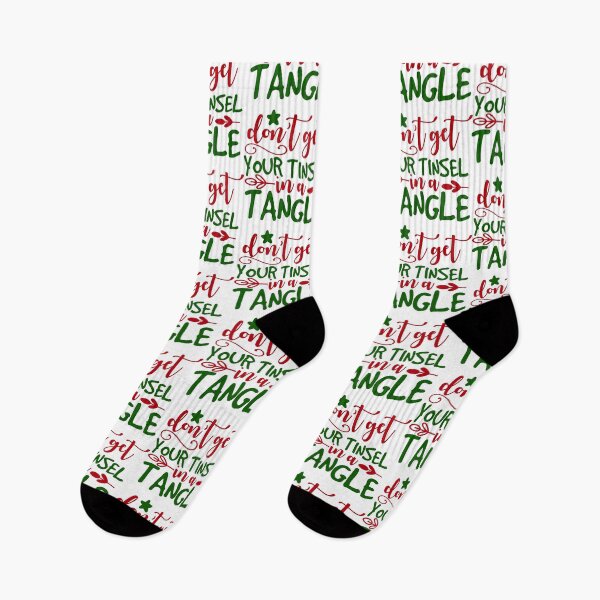 Item preview, Don’t Get Your Tinsel in a Tangle Funny Christmas Design designed and sold by FuzionRaptor.