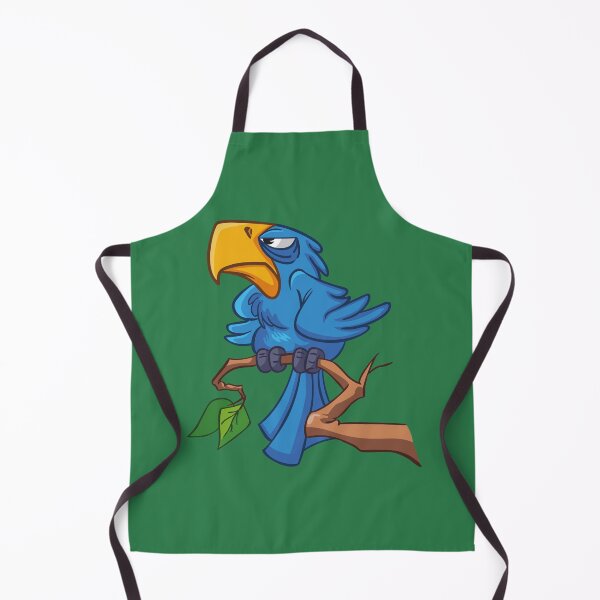 Item preview, Angry Blue Bird – Funny Aggressive Bird Gamer Mascot designed and sold by MerlinWear.