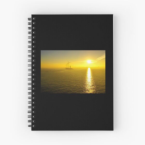 Item preview, Sunrise at the Port of Zeebrugge designed and sold by ArtworkNorth.
