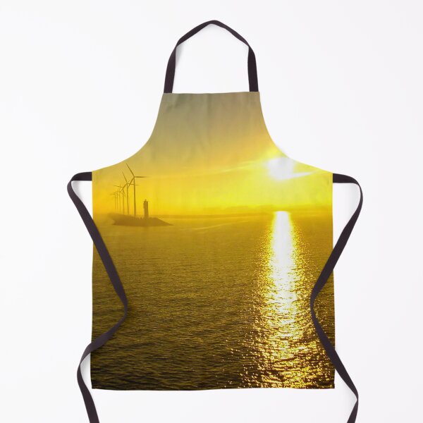 Item preview, Sunrise at the Port of Zeebrugge designed and sold by ArtworkNorth.
