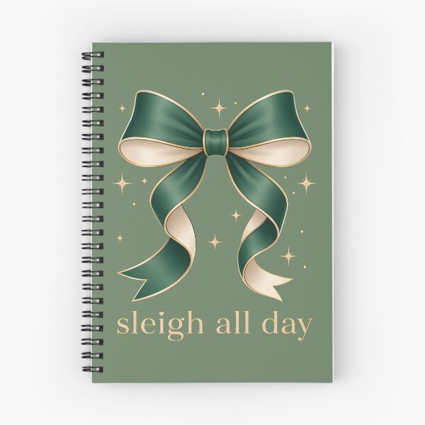 Item preview, Sleigh All Day Modern Bow Christmas Aesthetic designed and sold by DoceVaga.