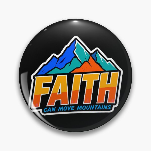 Item preview, Matthew 17:20 Faith Can Move Mountains designed and sold by plushism.