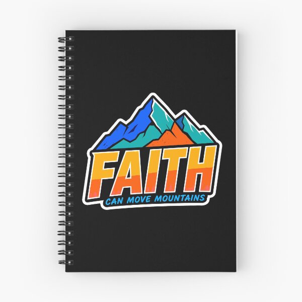 Item preview, Matthew 17:20 Faith Can Move Mountains designed and sold by plushism.