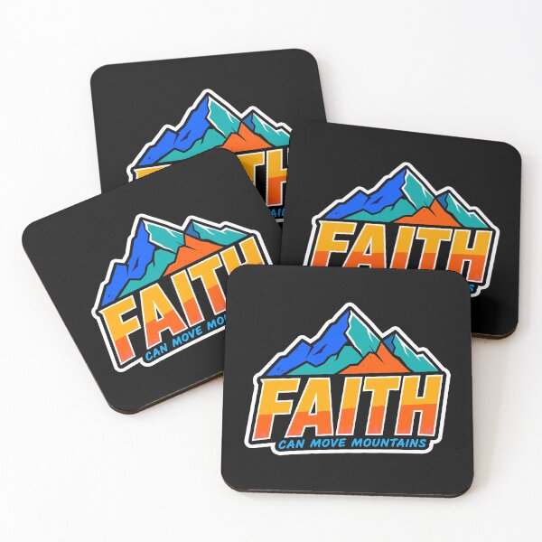 Item preview, Matthew 17:20 Faith Can Move Mountains designed and sold by plushism.