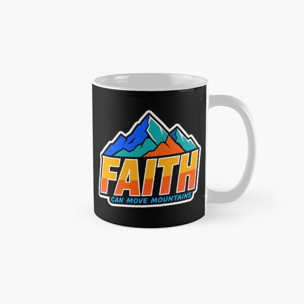 Item preview, Matthew 17:20 Faith Can Move Mountains designed and sold by plushism.