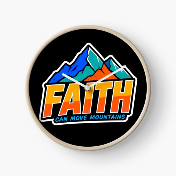 Item preview, Matthew 17:20 Faith Can Move Mountains designed and sold by plushism.