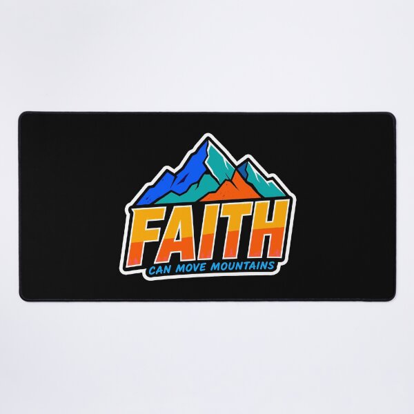 Item preview, Matthew 17:20 Faith Can Move Mountains designed and sold by plushism.