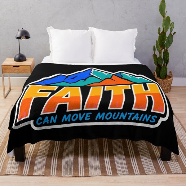 Item preview, Matthew 17:20 Faith Can Move Mountains designed and sold by plushism.