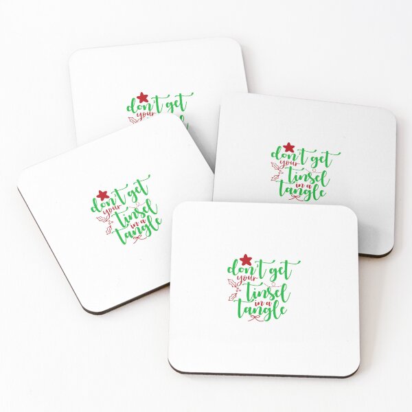 Item preview, Don’t Get Your Tinsel in a Tangle Funny Christmas Design designed and sold by FuzionRaptor.