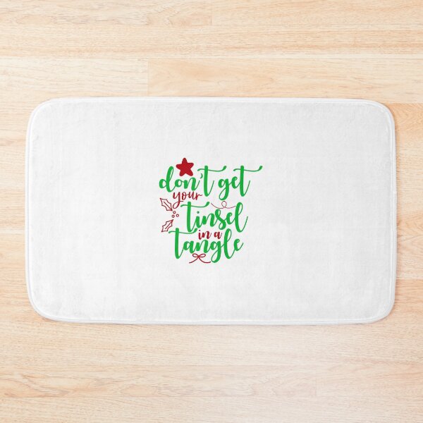 Item preview, Don’t Get Your Tinsel in a Tangle Funny Christmas Design designed and sold by FuzionRaptor.