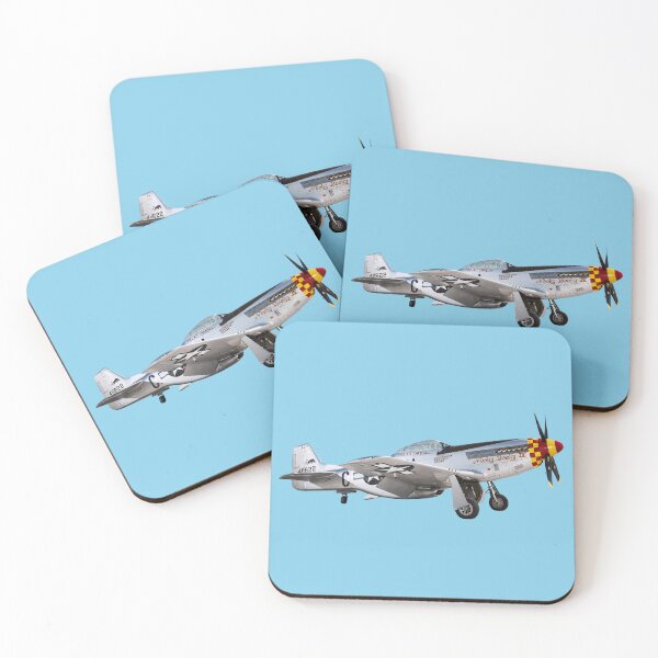 Item preview, P-51D Mustang Nooky Booky IV WW2 Warbird Vector Art designed and sold by AfterburnerLab.