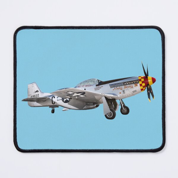 Item preview, P-51D Mustang Nooky Booky IV WW2 Warbird Vector Art designed and sold by AfterburnerLab.