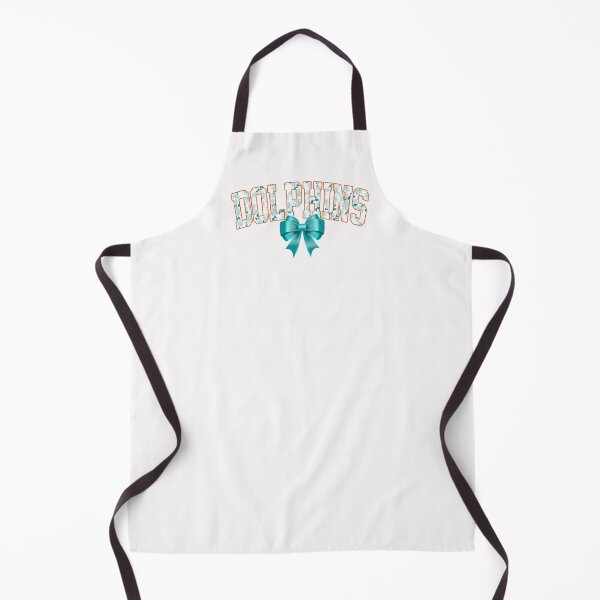 Item preview, Dolphins Floral Coquette Bow Football Team Spirit designed and sold by RockTheFeal.