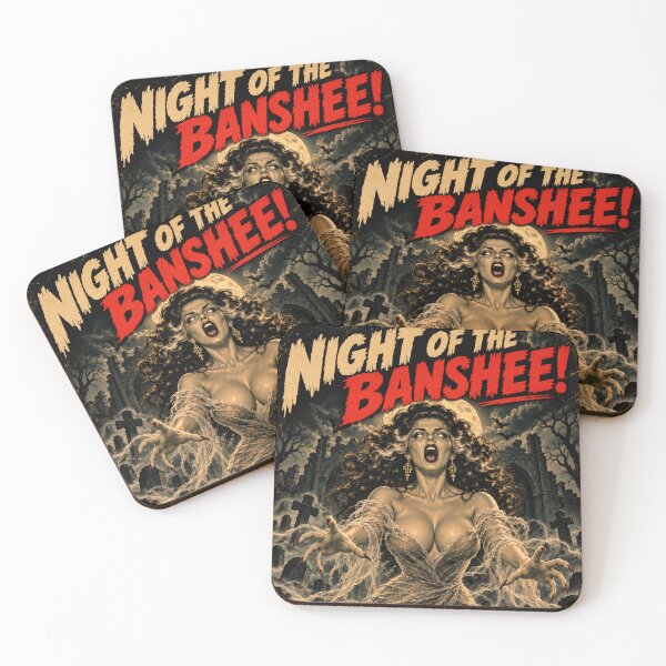 Item preview, Night of the Banshee: Retro Gothic Horror Art designed and sold by MissSaylor.