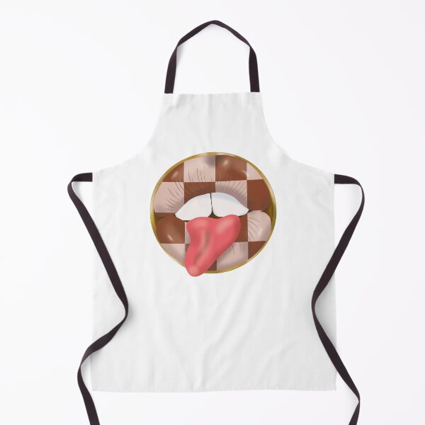 Item preview, Rebel Lips Pop Art – blocks brown beige pink tongue designed and sold by GoldenRebels.