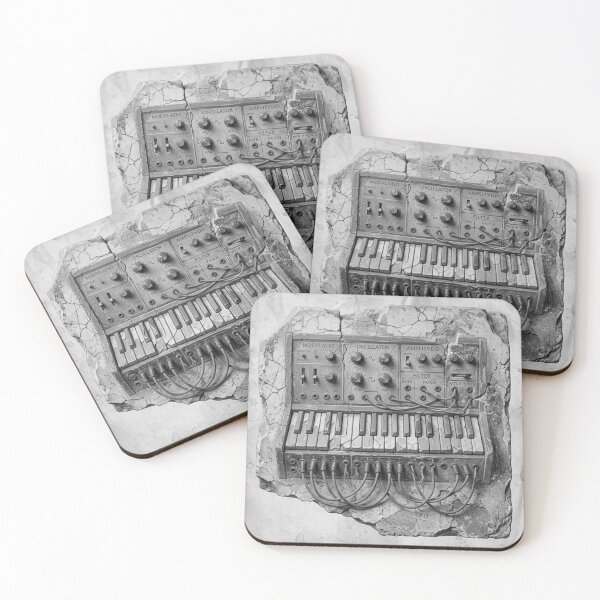 Item preview, Pompeii Synthesizer Charcoal Black & White - Ancient Roman Wall Art designed and sold by codex antique.