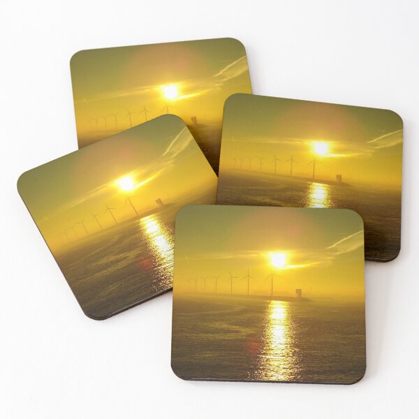 Item preview, Sunrise at the Port of Zeebrugge designed and sold by ArtworkNorth.