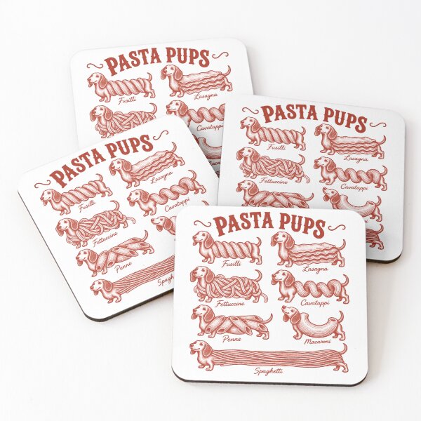 Item preview, Pasta Pups Funny Dachshund Italian Food Dog designed and sold by will freed18.