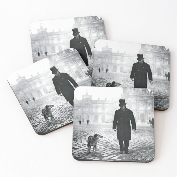 Item preview, Gustave Caillebotte Walking his Dog in Paris designed and sold by Jon-Baran.