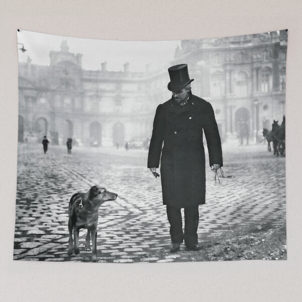 Item preview, Gustave Caillebotte Walking his Dog in Paris designed and sold by Jon-Baran.