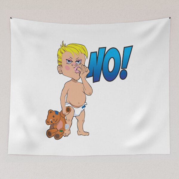 Item preview, Angry toddler, dragging teddy bear,  designed and sold by Lobo-36.