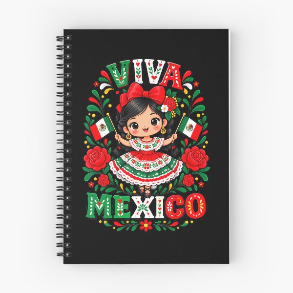 Item preview, Viva Mexico Cute Mexican Girl Independence Day Fiesta designed and sold by OddityVault.
