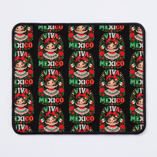 Item preview, Viva Mexico Cute Mexican Girl Independence Day Fiesta designed and sold by OddityVault.