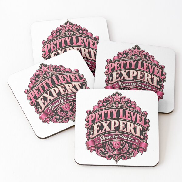 Item preview, Petty Level Expert Sarcastic Design designed and sold by InkroarCo.