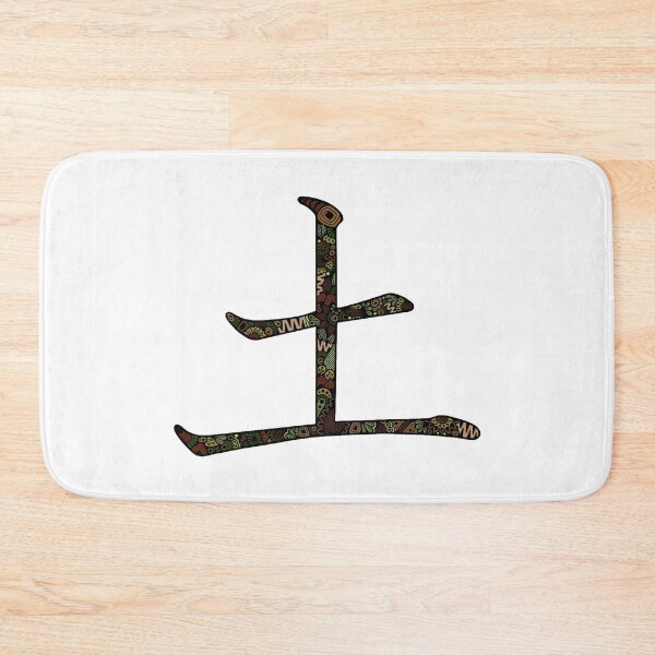 Item preview, Zentangle Saturday Earth Kanji Japanese Element Art designed and sold by FioreDiCiliegio.