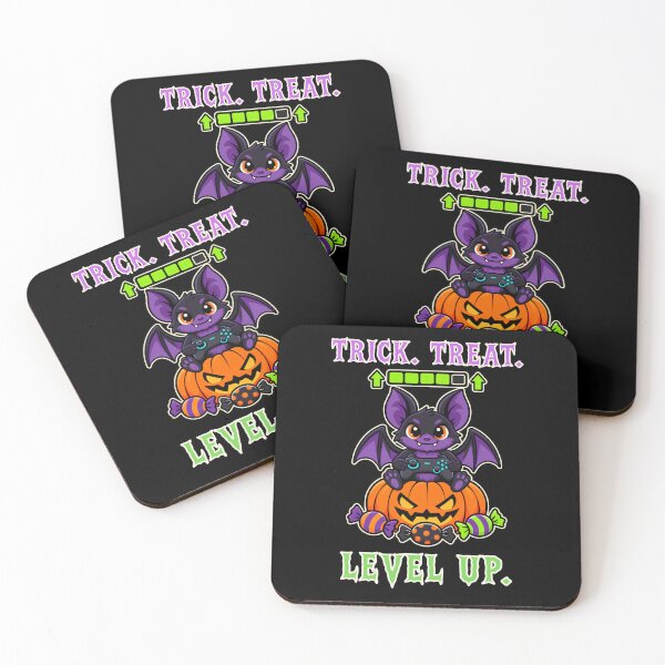 Item preview, Trick Treat Level Up Bat Gamer designed and sold by Bawek85Designs.
