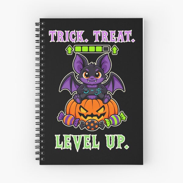 Item preview, Trick Treat Level Up Bat Gamer designed and sold by Bawek85Designs.